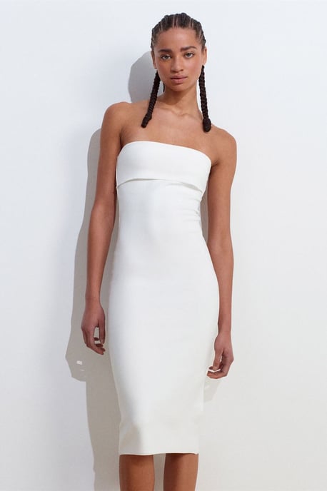 Strapless Bodycon Midi-jurk - Image 3