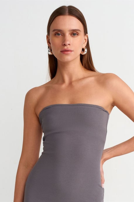 Strapless Bodycon Midi-jurk - Image 4
