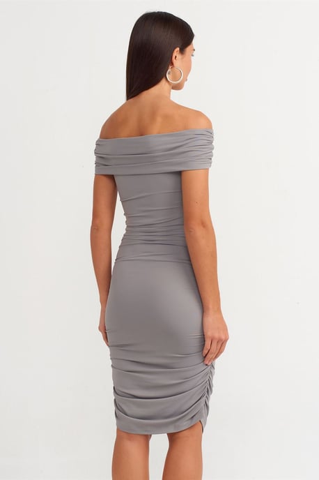 Off-shoulder bodycon midikjol - Image 2