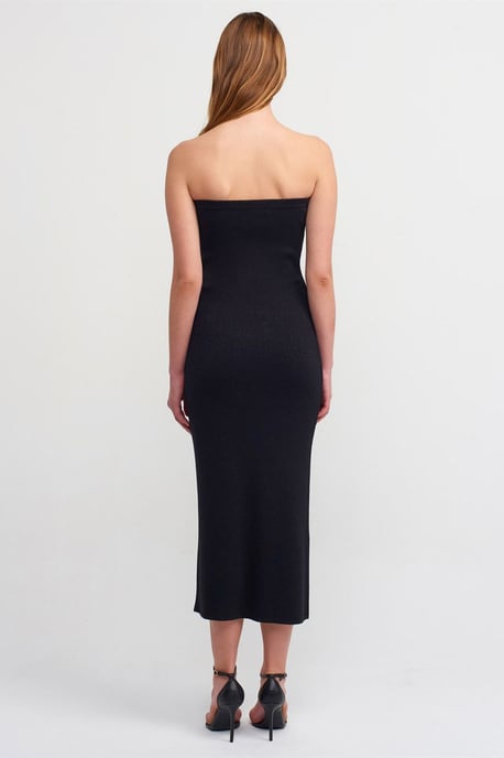 Off-shoulder Midi Bodycon Klänning - Image 2