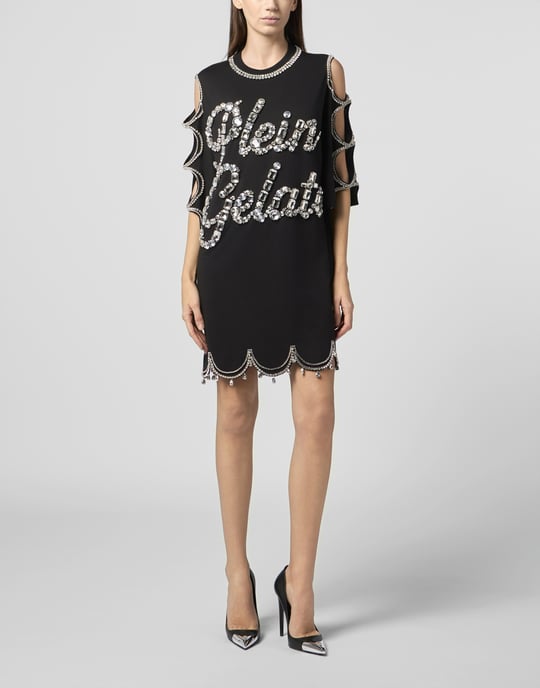 Mini T-Shirt Dress Crystal Waves Wave - Image 4