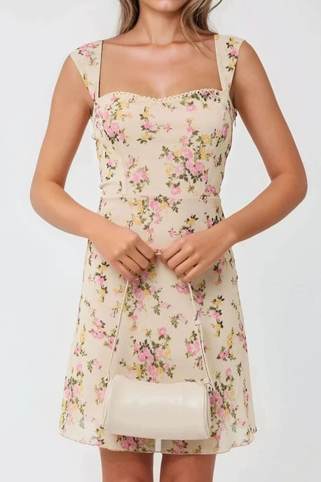 Polkadot Tulle Mini Jurk - Image 6