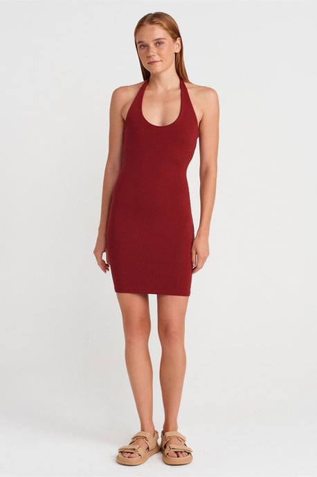 Geribbelde Bodycon Mini-jurk - Image 4