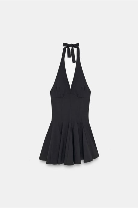 Halterneck Skater Minidress - Image 5