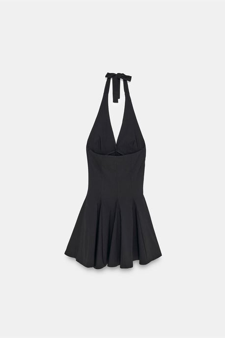Halterneck Skater Minidress - Image 6