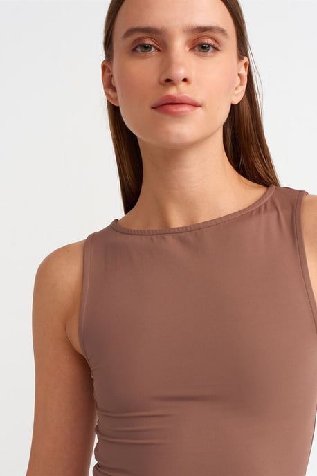 Bodycon Mini-jurk met Drapé - Image 3