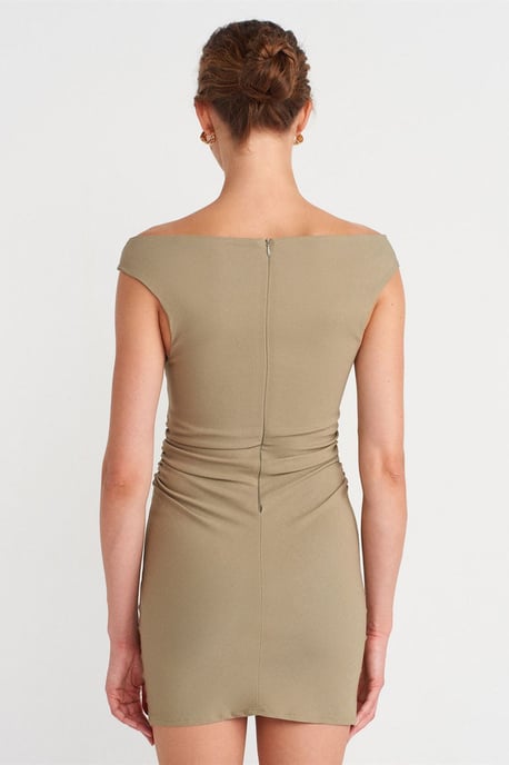 Bodycon Mini Bardot Klänning - Image 2