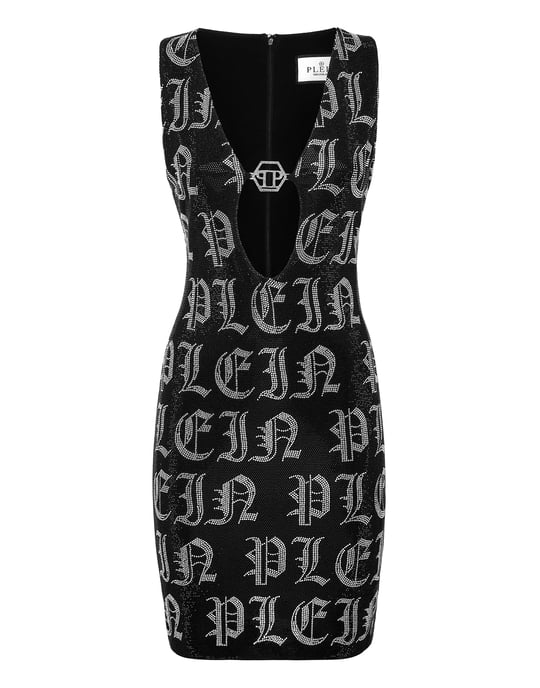 Korte Jurk Gothic Plein - Image 1