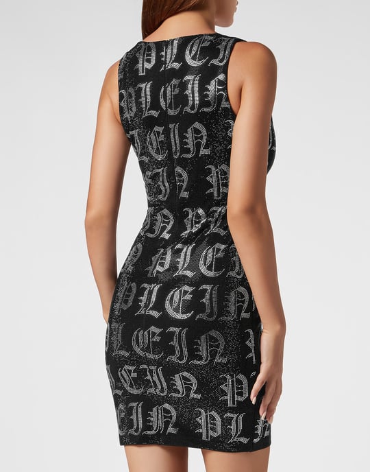 Korte Jurk Gothic Plein - Image 3