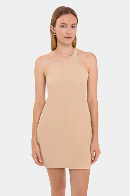 Enaxlad Bodycon Miniklänning - Image 4