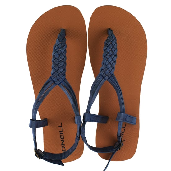 O'Neill Braided Ditsy Plus Womens Dark Brown Sandals - Image 1