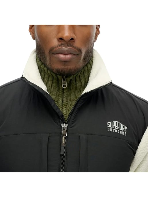 Superdry Hybrid Trekker Fleece för män - Image 3