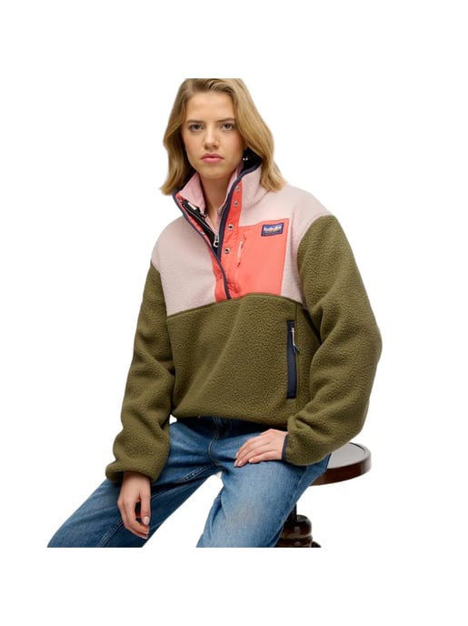 Superdry Fleece met kleurblokken voor dames - Image 2
