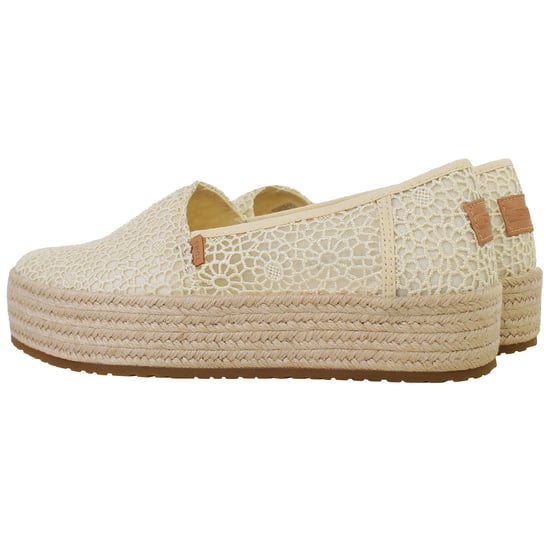Toms Valencia Womens Off White Espadrilles - Image 3