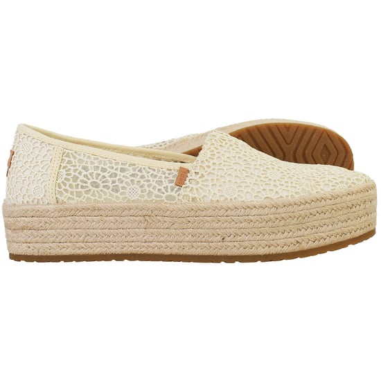 Toms Valencia Womens Off White Espadrilles - Image 4