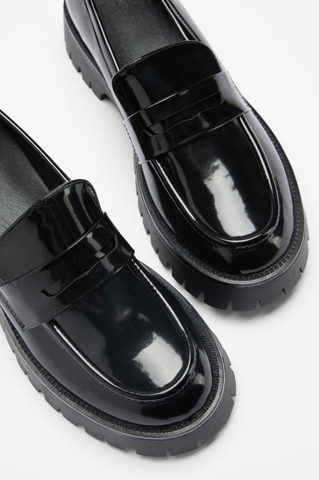 Faith: Dani Faux Leather Chunky Loafers - Image 3