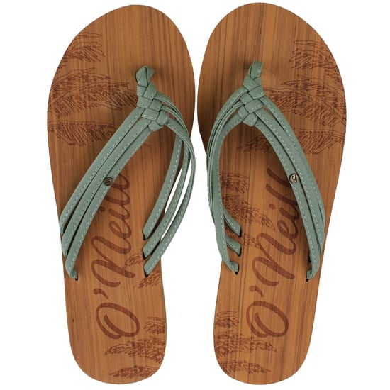 O'Neill Ditsy Womens Green Flip-Flops - Image 1