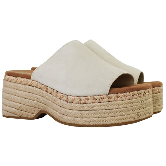 Toms Laila Womens Off White Mule - Image 2