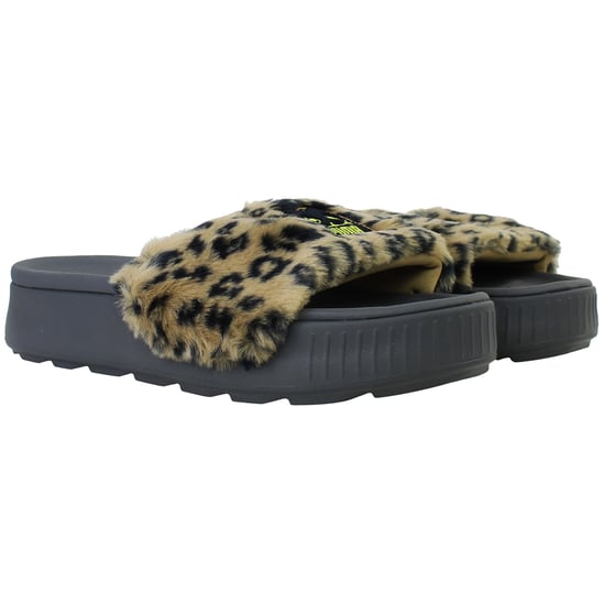 Puma NEKO-san Carmen Womens Brown Sliders - Image 3
