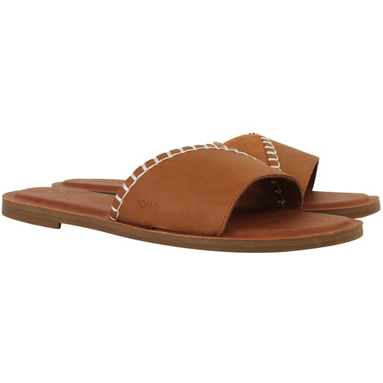 Toms Shea Womens Tan Sliders - Image 2