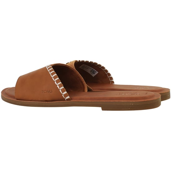 Toms Shea Womens Tan Sliders - Image 3