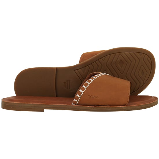 Toms Shea Womens Tan Sliders - Image 4