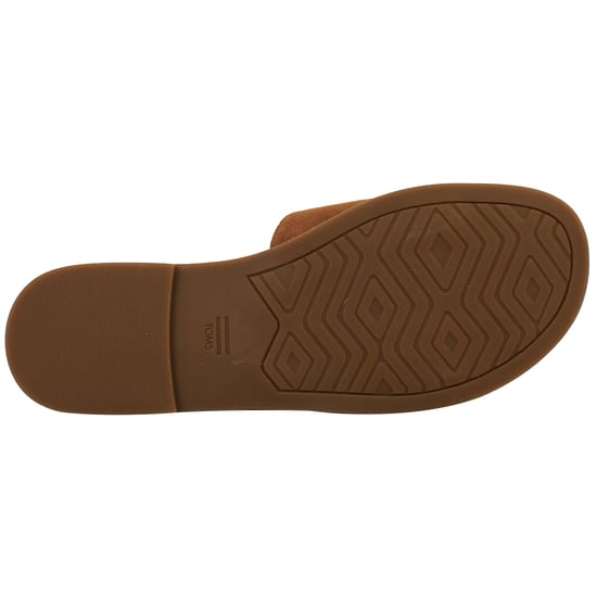 Toms Shea Womens Tan Sliders - Image 5