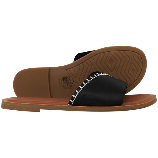 Toms Shea Womens Black Sliders - Image 4