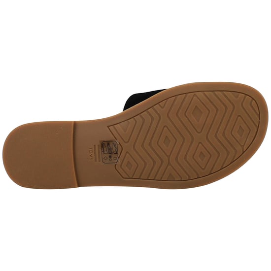 Toms Shea Womens Black Sliders - Image 5