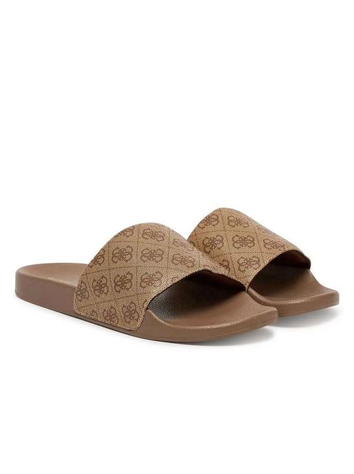 Guess heren slippers met signature design - Image 2