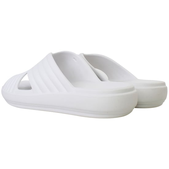 Roxy Rivie Womens White Sliders - Image 3
