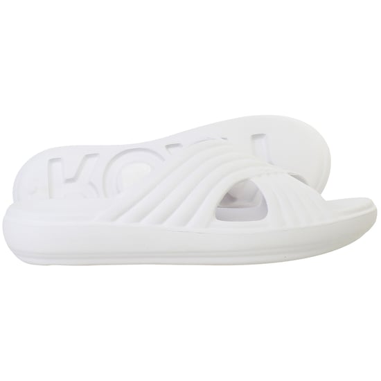 Roxy Rivie Womens White Sliders - Image 4