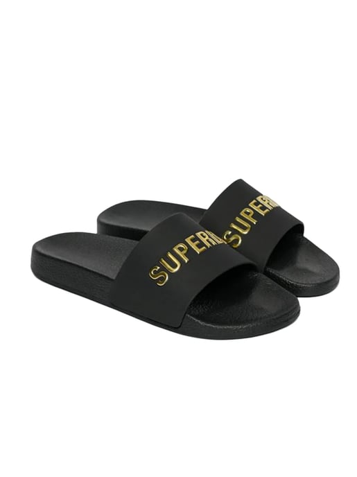 Superdry Premium Metallic Slides voor dames - Image 2