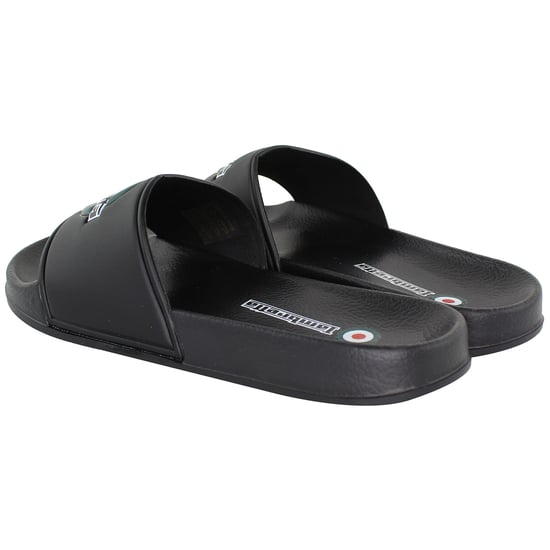 Lambretta Pace Mens Black Sliders - Image 4
