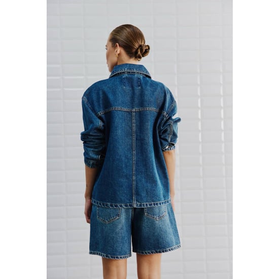 WithBlack Wblkarolina blue denim shorts - Image 5