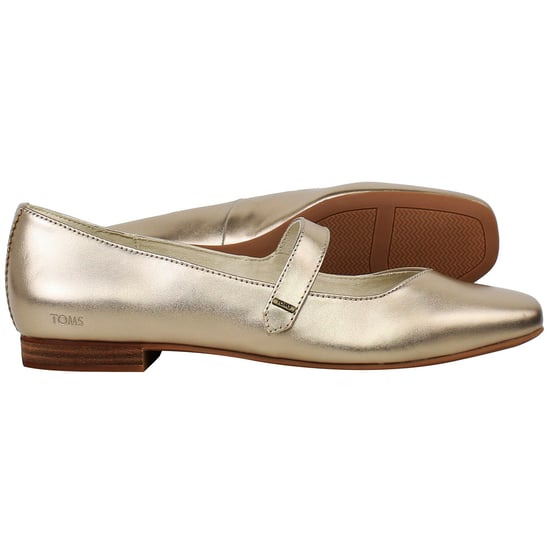 Toms Bianca Womens Gold Shoes - Image 4