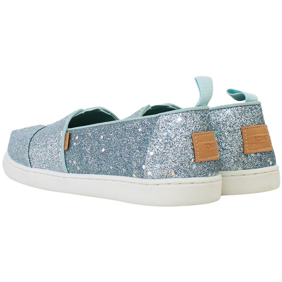 Toms Alpargata Kids Blue Plimsolls - Image 3