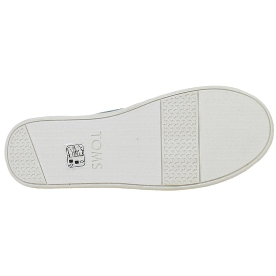 Toms Alpargata Kids Blue Plimsolls - Image 5