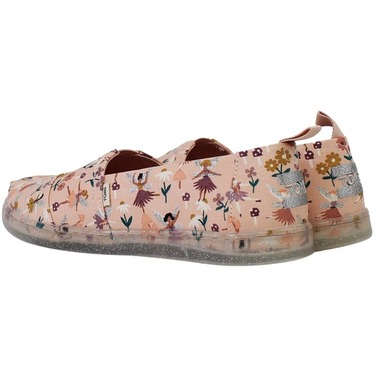 Toms Alpargata Kids Pink Plimsolls - Image 3