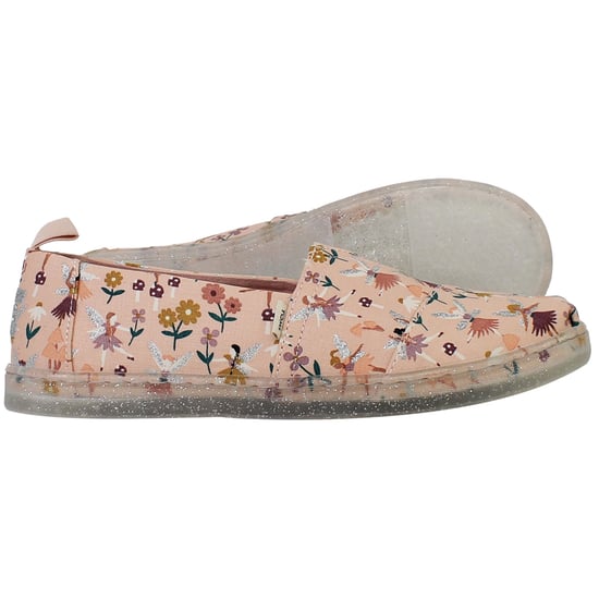 Toms Alpargata Kids Pink Plimsolls - Image 4