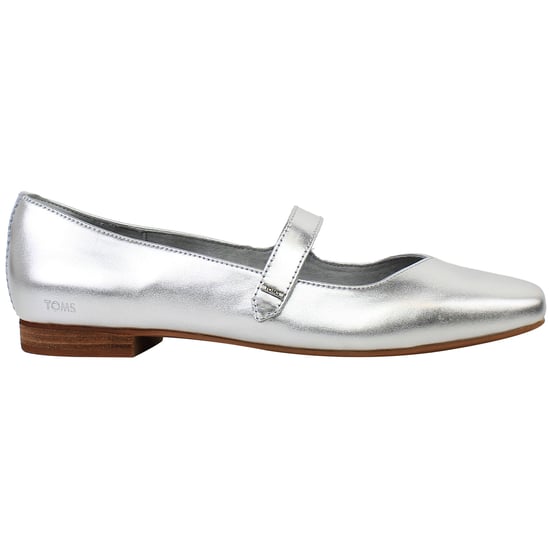 Toms Bianca Womens Silver Shoes - Image 1