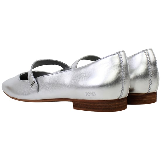 Toms Bianca Womens Silver Shoes - Image 3