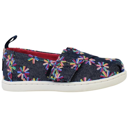 Toms Alpargata Kids Navy Plimsolls - Image 1
