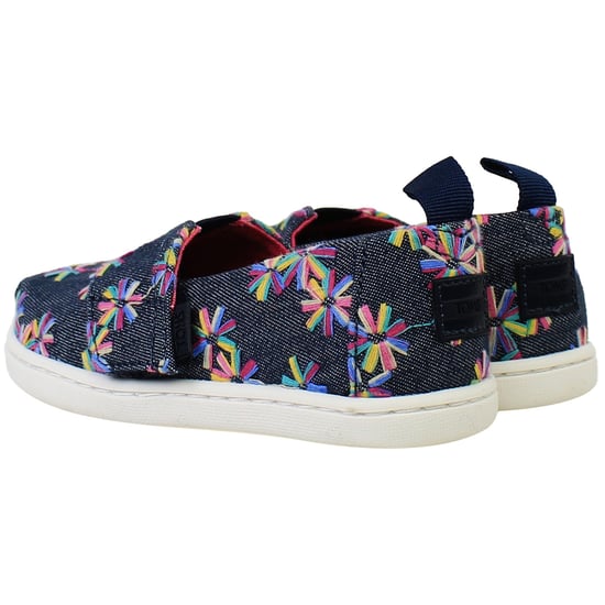 Toms Alpargata Kids Navy Plimsolls - Image 3