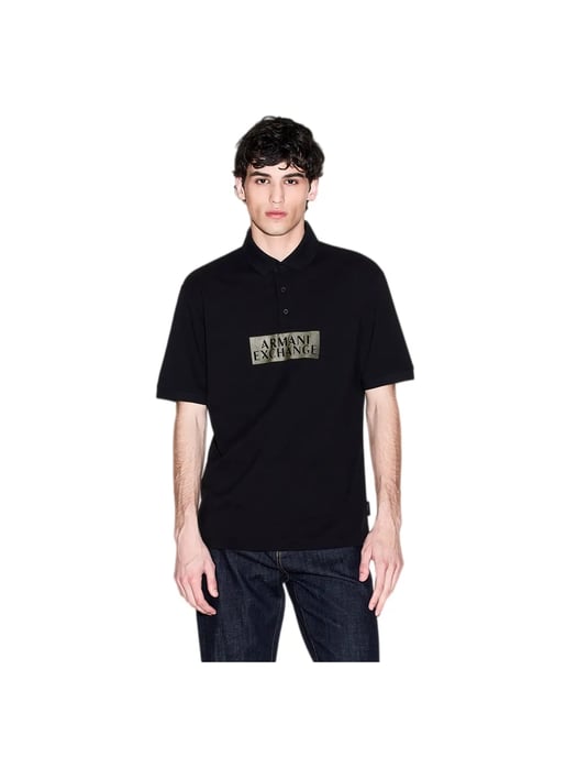 Armani Exchange Men's Patch Polo Shirt - Image 1