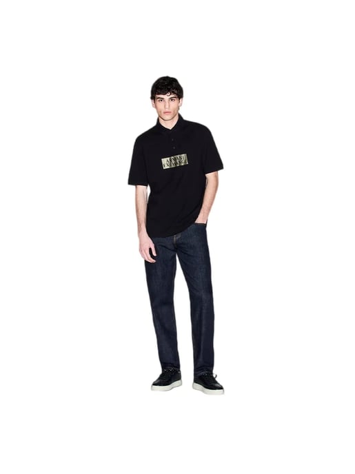 Armani Exchange Men's Patch Polo Shirt - Image 2