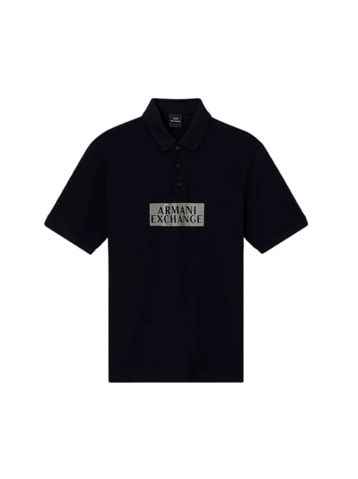 Armani Exchange Men's Patch Polo Shirt - Image 4