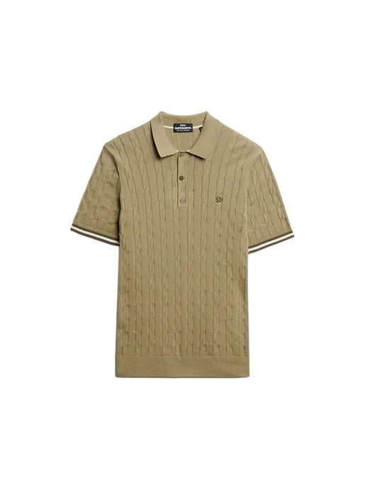 Superdry gebreide poloshirt voor heren - Image 3