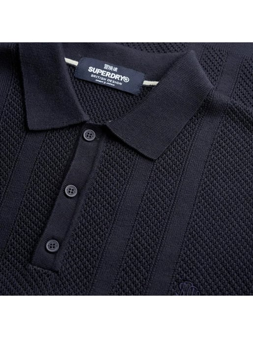 Superdry gebreide poloshirt voor heren - Image 4