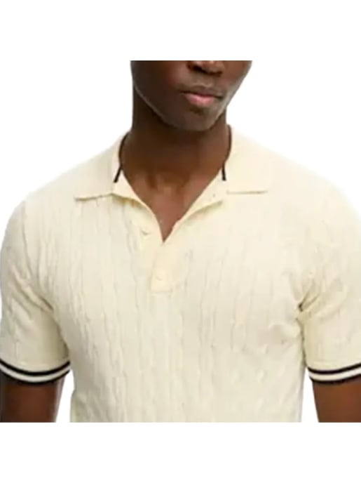 Superdry gebreide poloshirt voor heren - Image 4